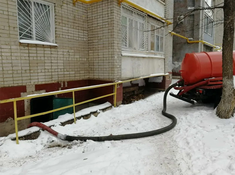 Откачка воды из подвала  Раменское